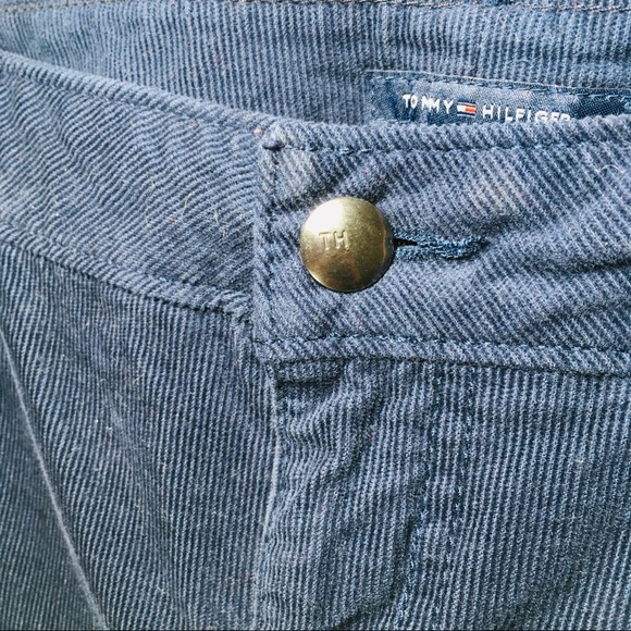 Amazing Tommy Hilfiger Blue corduroy pants - Picture 3 of 6